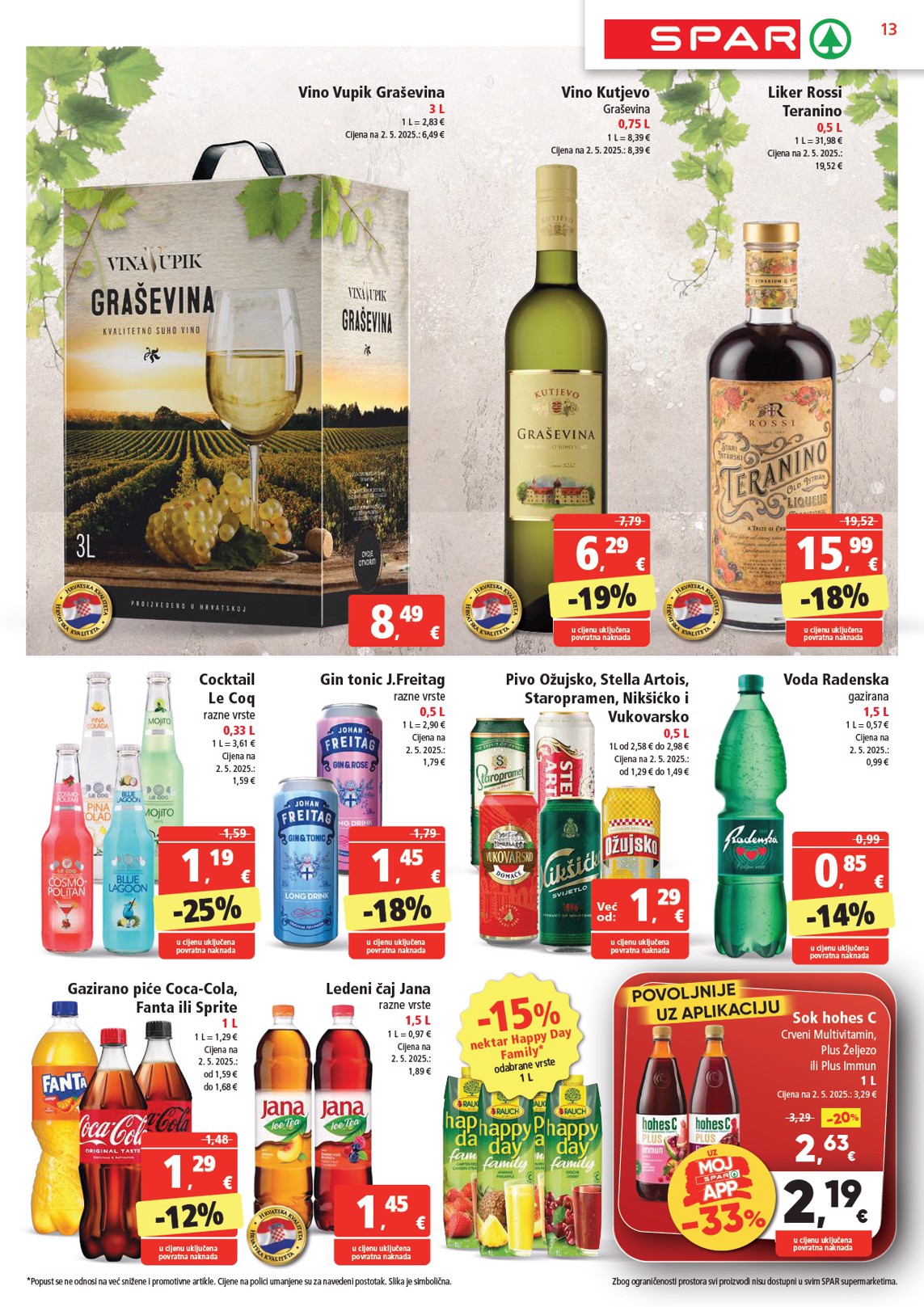 spar - Prelistajte katalog SPAR, vrijedi od 11.06. do 17.06. - page: 13