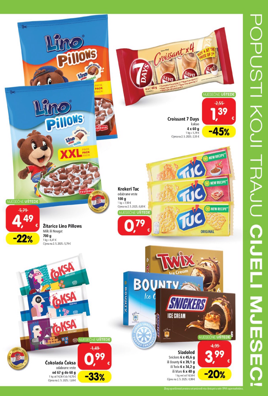 spar - Prelistajte katalog SPAR - Mjesečne uštede, vrijedi od 04.06. do 01.07. - page: 3