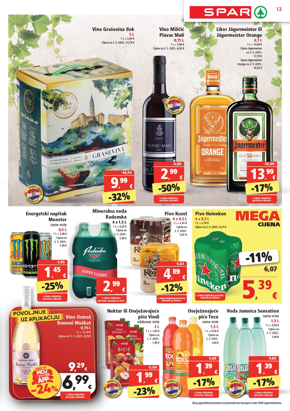spar - Prelistajte katalog SPAR, vrijedi od 18.06. do 24.06. - page: 13