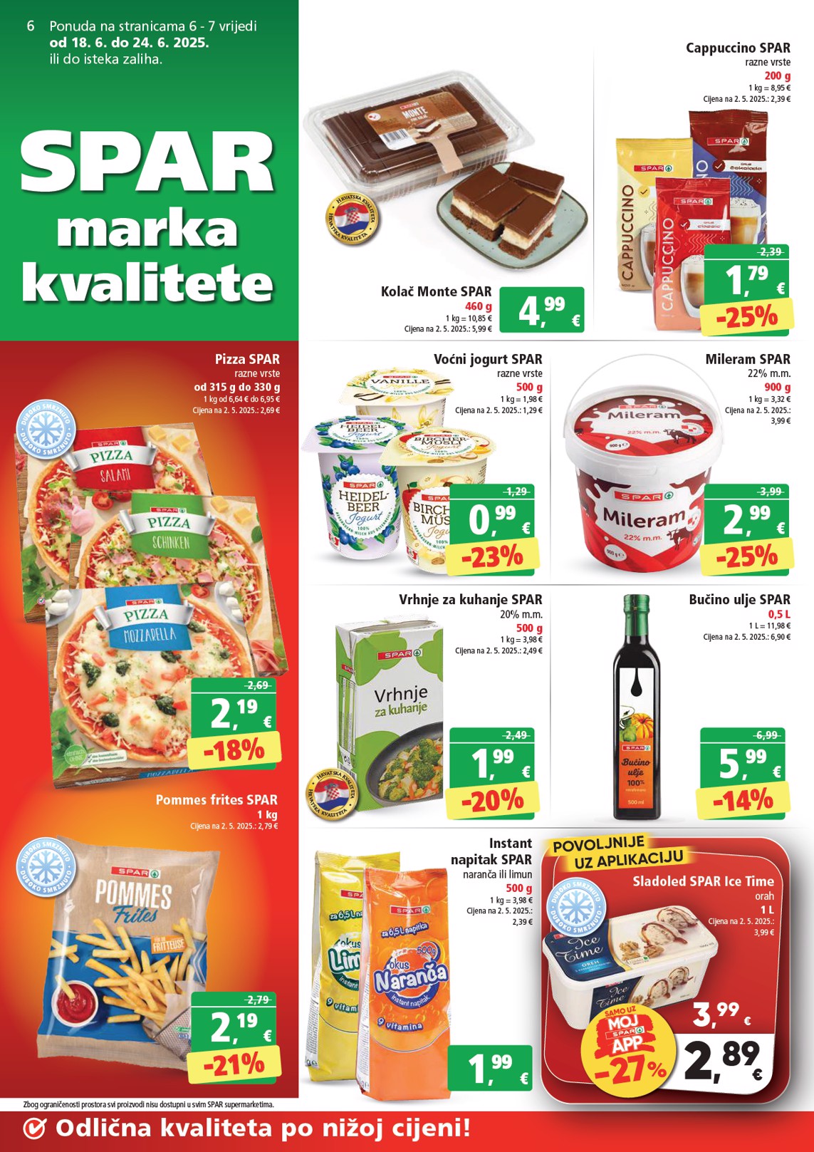 spar - Prelistajte katalog SPAR, vrijedi od 18.06. do 24.06. - page: 6