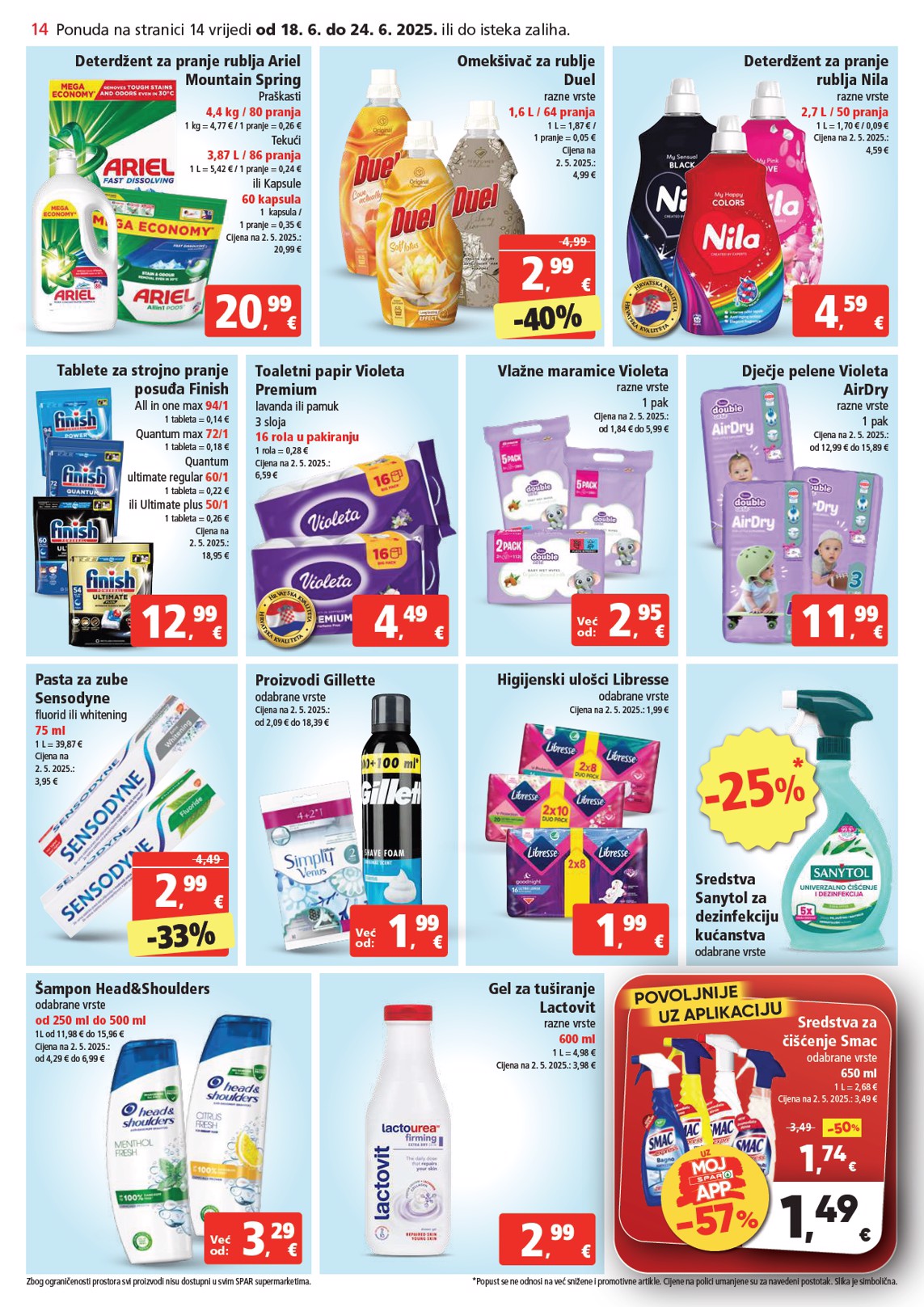 spar - Prelistajte katalog SPAR, vrijedi od 18.06. do 24.06. - page: 14