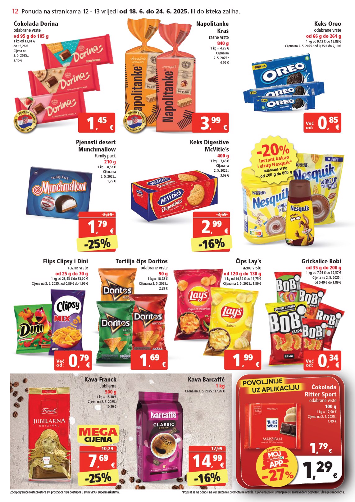 spar - Prelistajte katalog SPAR, vrijedi od 18.06. do 24.06. - page: 12