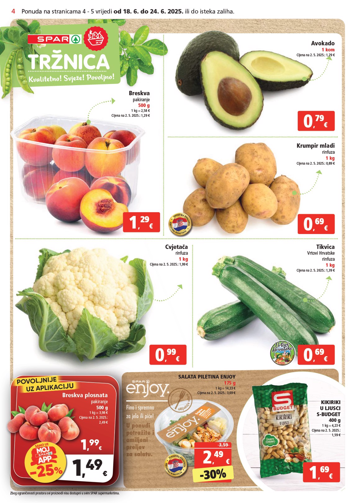 spar - Prelistajte katalog SPAR, vrijedi od 18.06. do 24.06. - page: 4