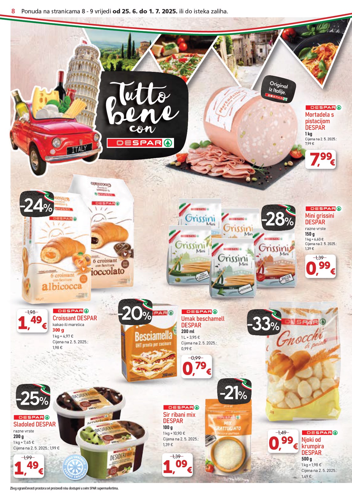 spar - Prelistajte katalog SPAR, vrijedi od 25.06. do 01.07. - page: 7