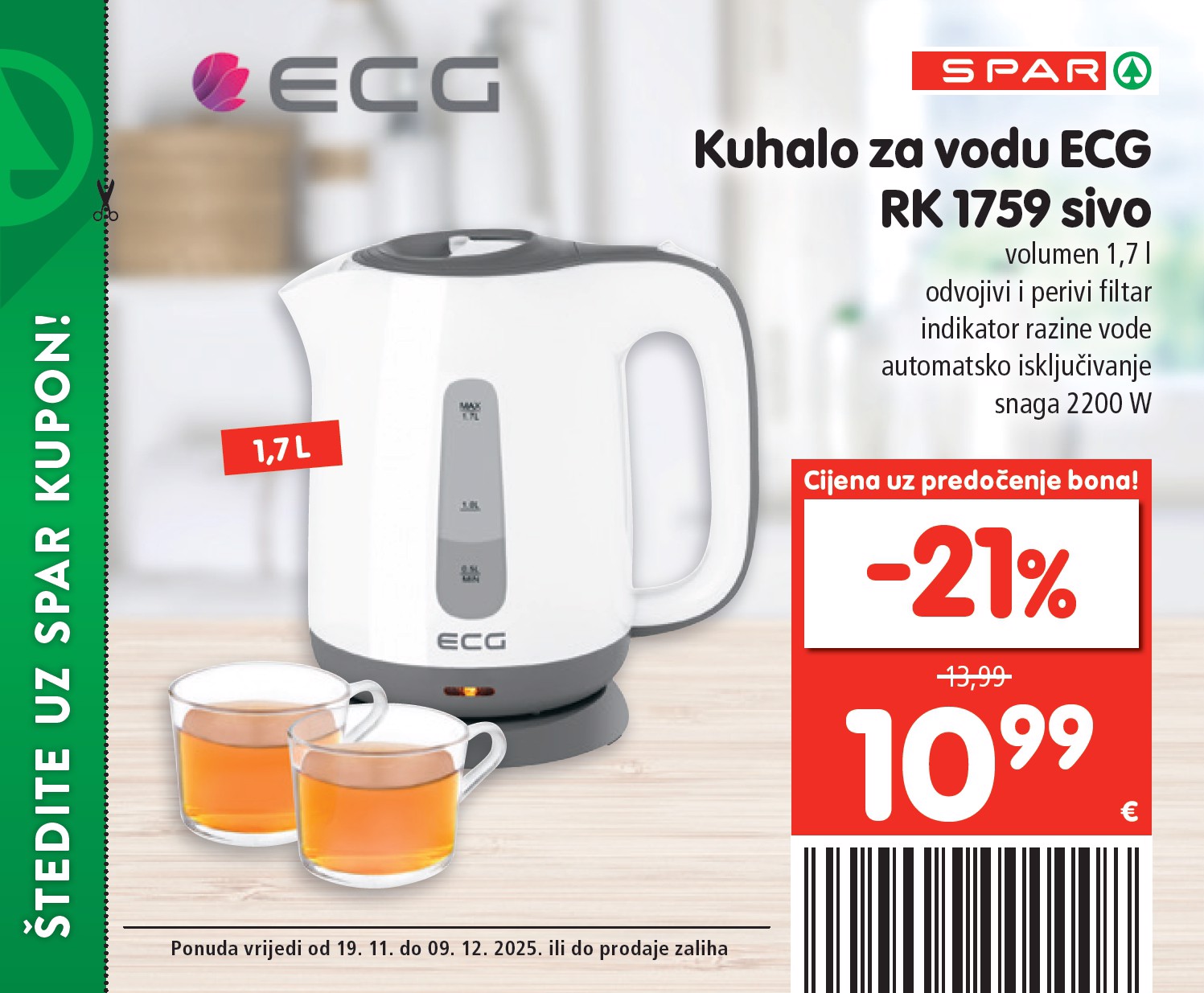 spar - Prelistajte katalog SPAR - Posebne pogodnosti, vrijedi od 19.11. do 09.12. - page: 5