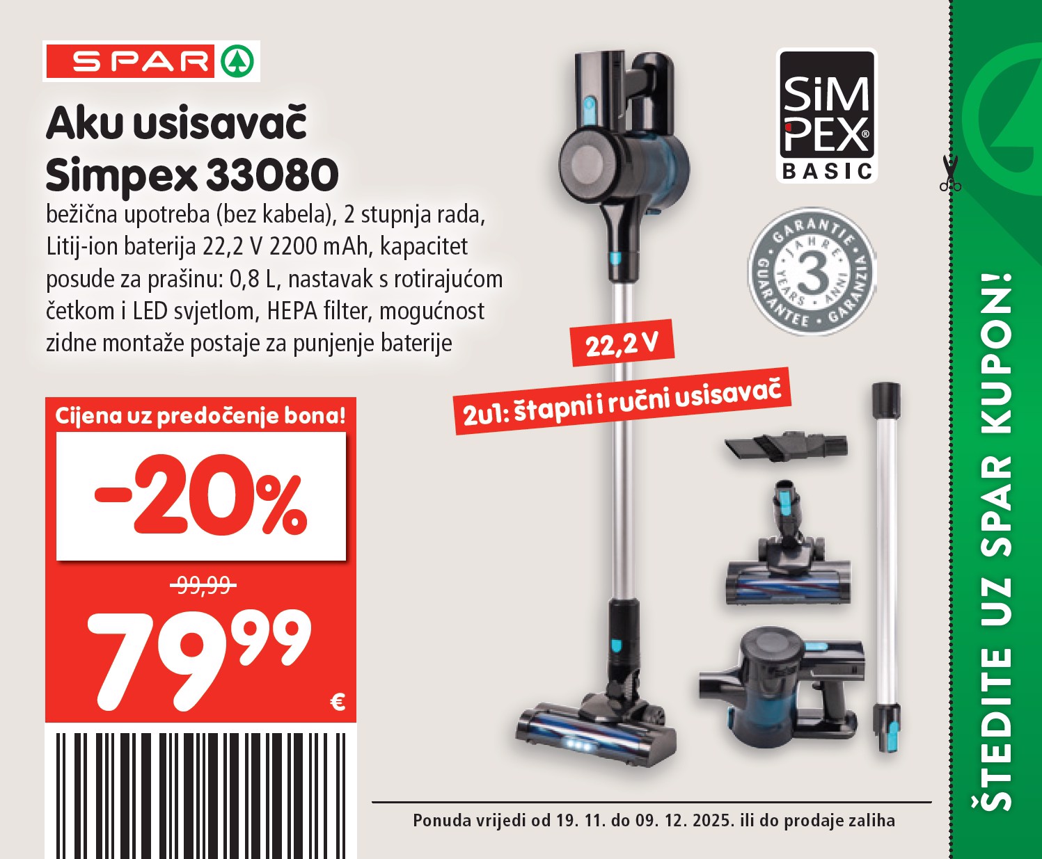 spar - Prelistajte katalog SPAR - Posebne pogodnosti, vrijedi od 19.11. do 09.12. - page: 6