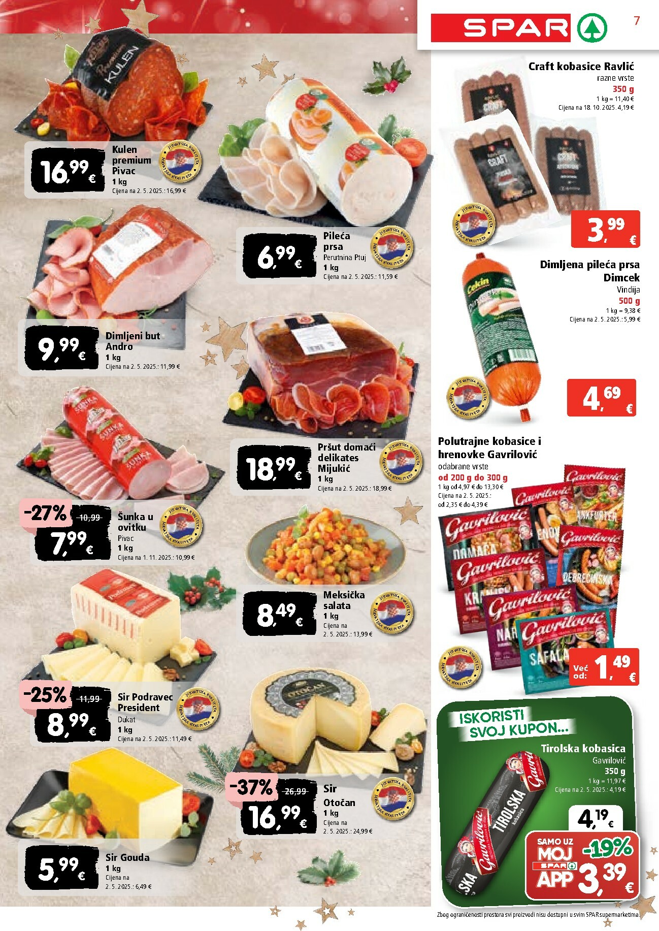 spar - Prelistajte katalog SPAR, vrijedi od 26.11. do 02.12. - page: 7