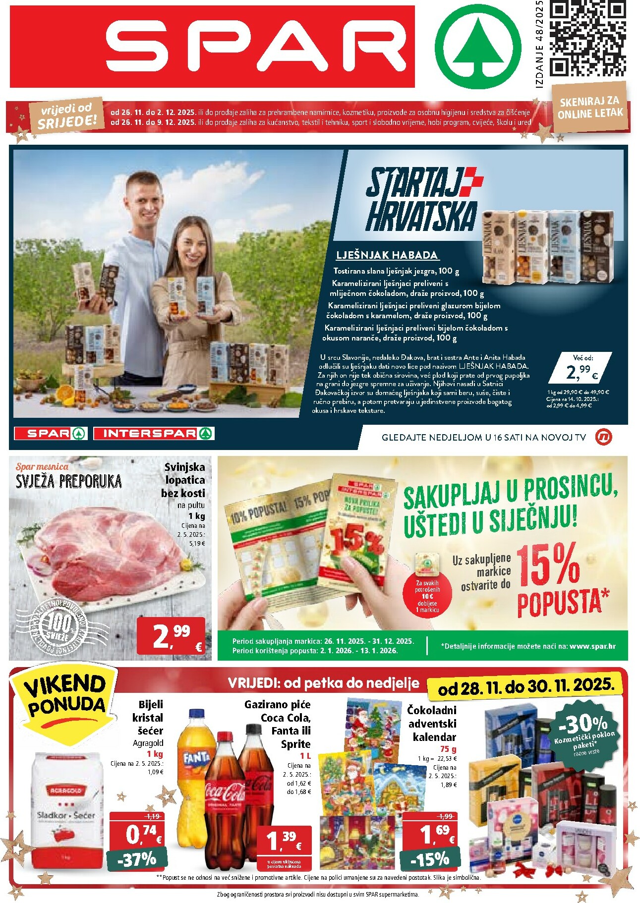spar - Prelistajte katalog SPAR, vrijedi od 26.11. do 02.12.