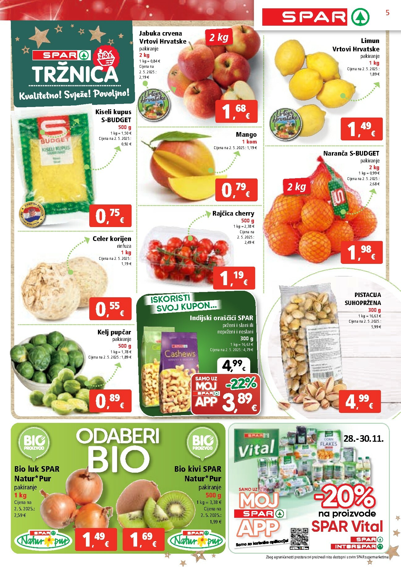 spar - Prelistajte katalog SPAR, vrijedi od 26.11. do 02.12. - page: 5