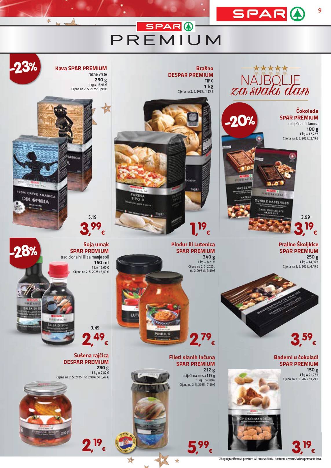 spar - Prelistajte katalog SPAR, vrijedi od 03.12. do 09.12. - page: 9