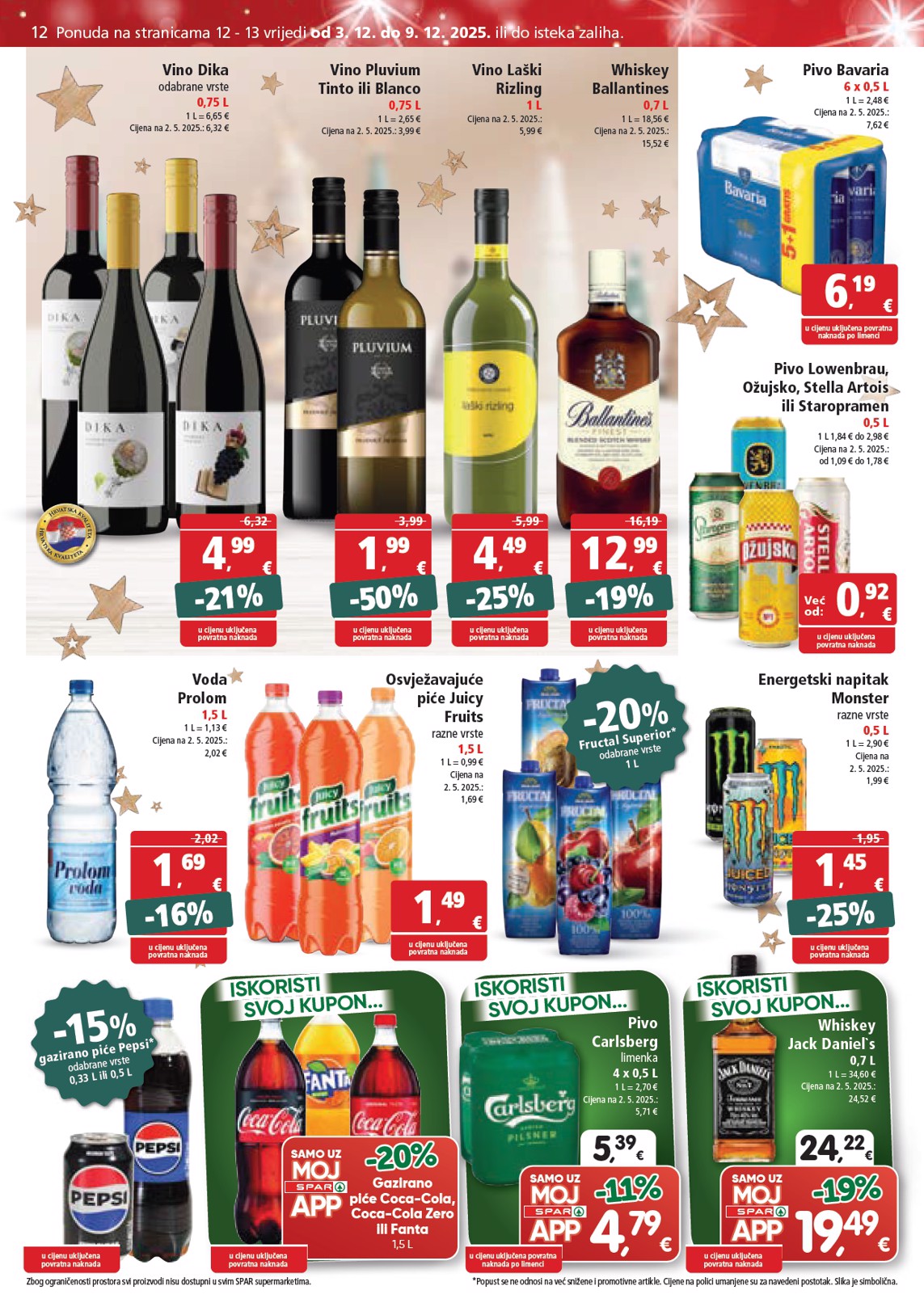 spar - Prelistajte katalog SPAR, vrijedi od 03.12. do 09.12. - page: 12