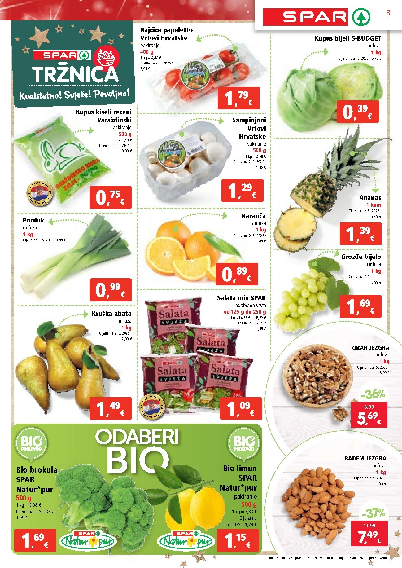 spar - Prelistajte katalog SPAR, vrijedi od 10.12. do 16.12. - page: 3