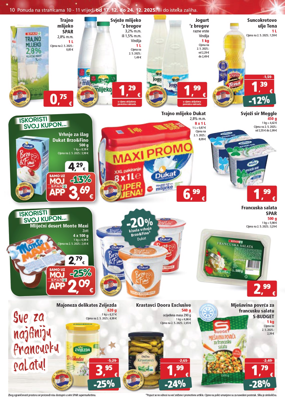 spar - Prelistajte katalog SPAR, vrijedi od 17.12. do 24.12. - page: 10