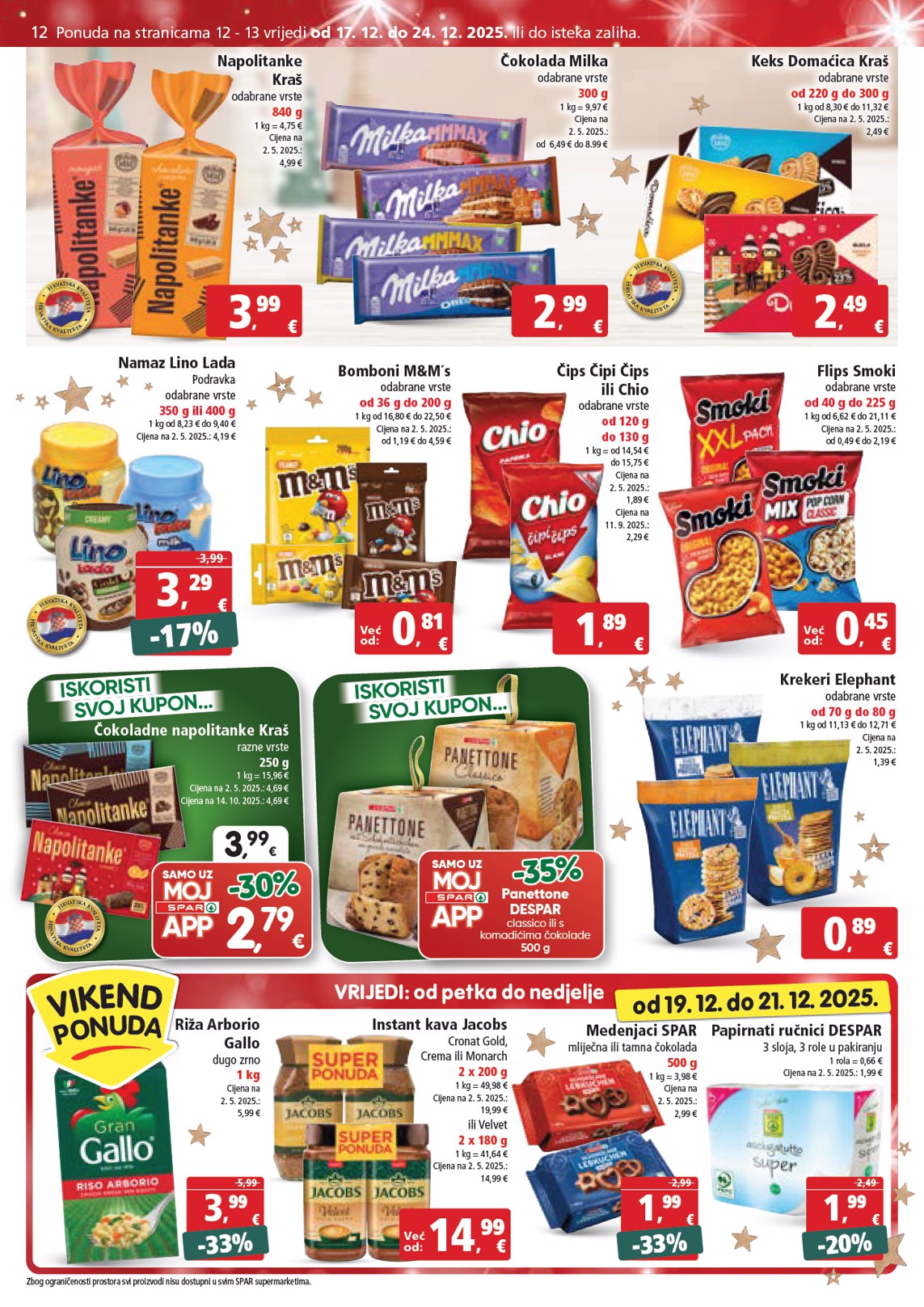 spar - Prelistajte katalog SPAR, vrijedi od 17.12. do 24.12. - page: 12
