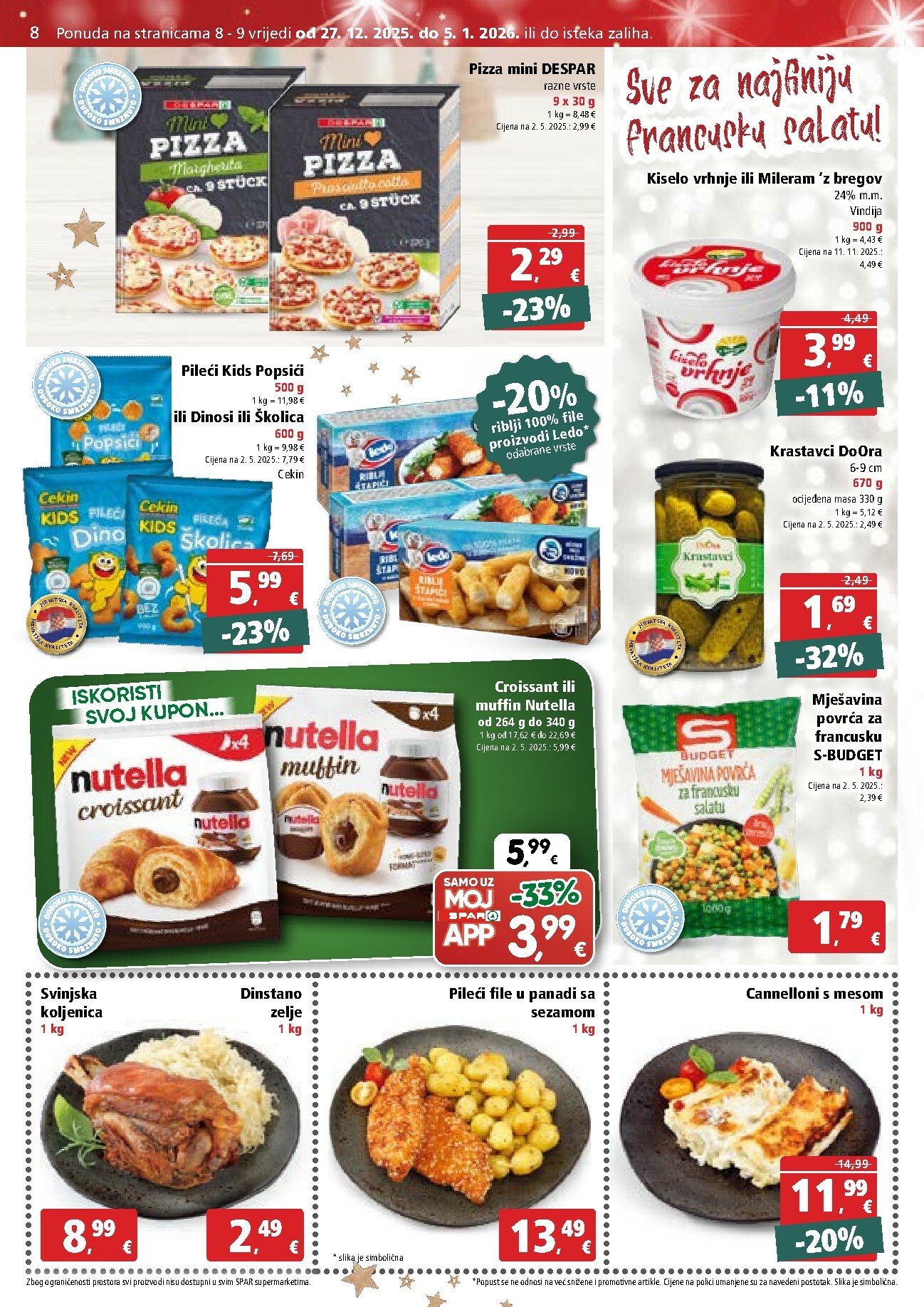 spar - Prelistajte katalog SPAR, vrijedi od 27.12. do 05.01. - page: 8