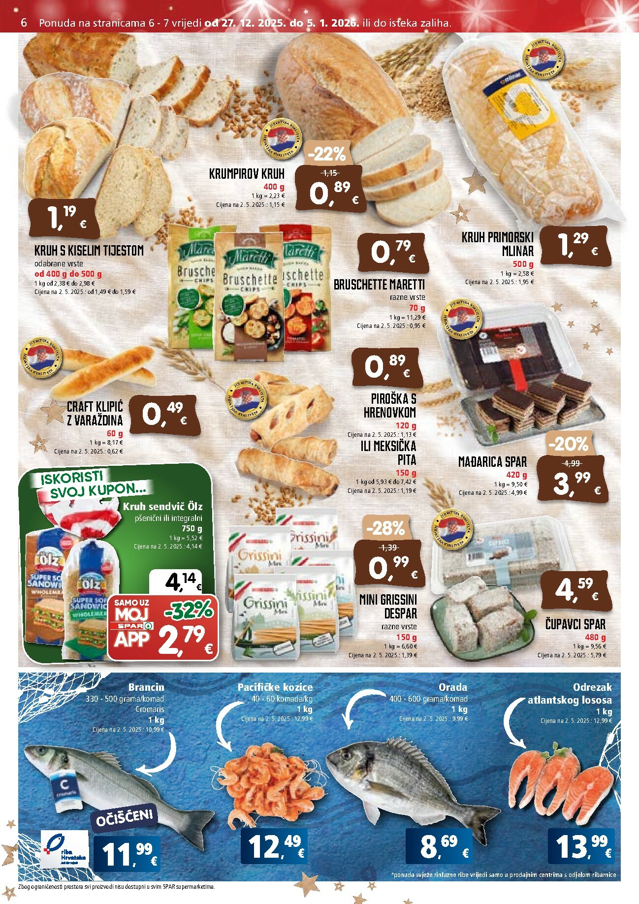 spar - Prelistajte katalog SPAR, vrijedi od 27.12. do 05.01. - page: 6