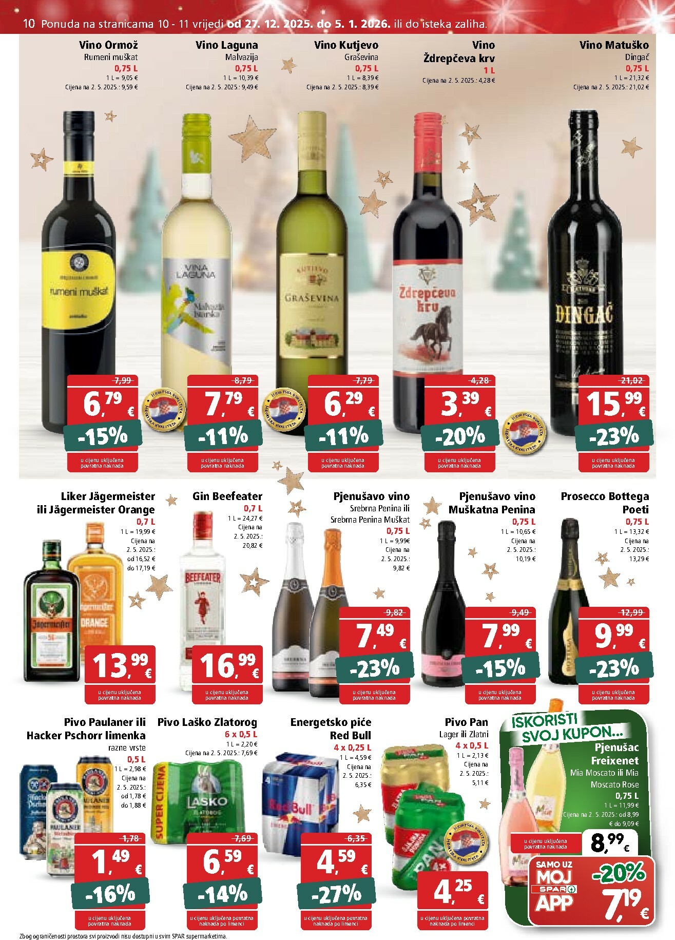 spar - Prelistajte katalog SPAR, vrijedi od 27.12. do 05.01. - page: 10