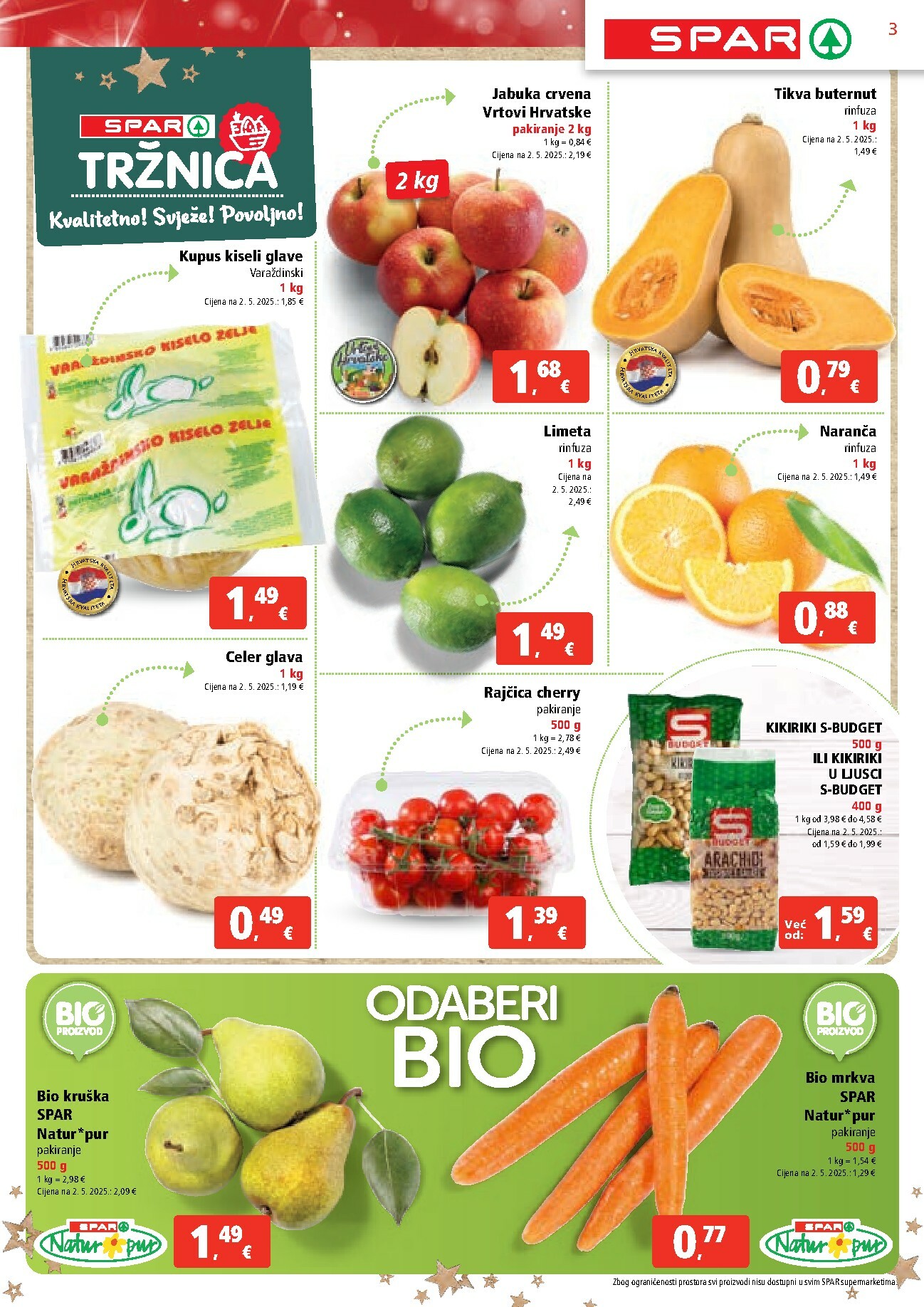 spar - Prelistajte katalog SPAR, vrijedi od 27.12. do 05.01. - page: 3