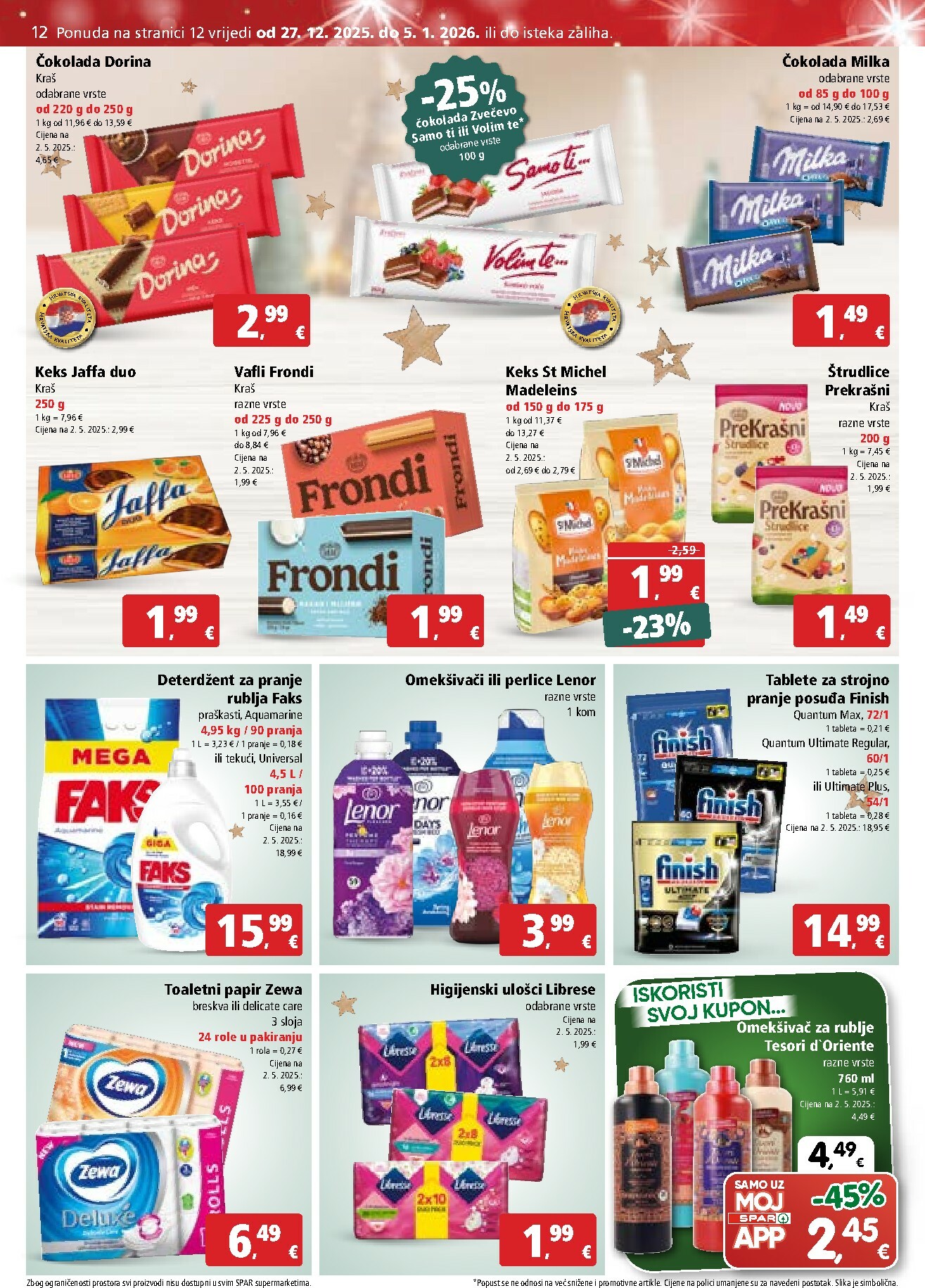 spar - Prelistajte katalog SPAR, vrijedi od 27.12. do 05.01. - page: 12