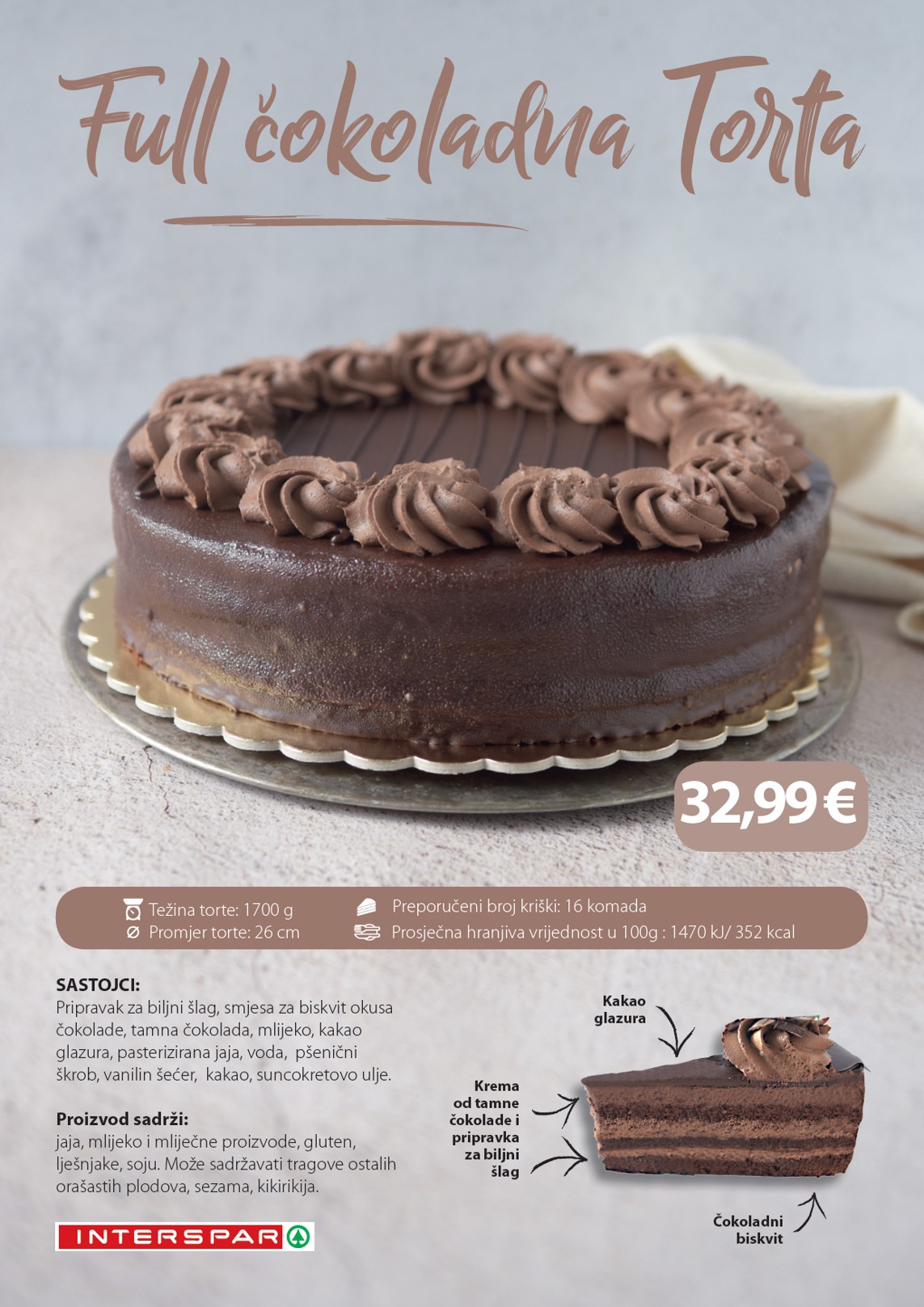 spar - Prelistajte katalog SPAR - Torte, vrijedi od 19.01. do 31.12. - page: 17