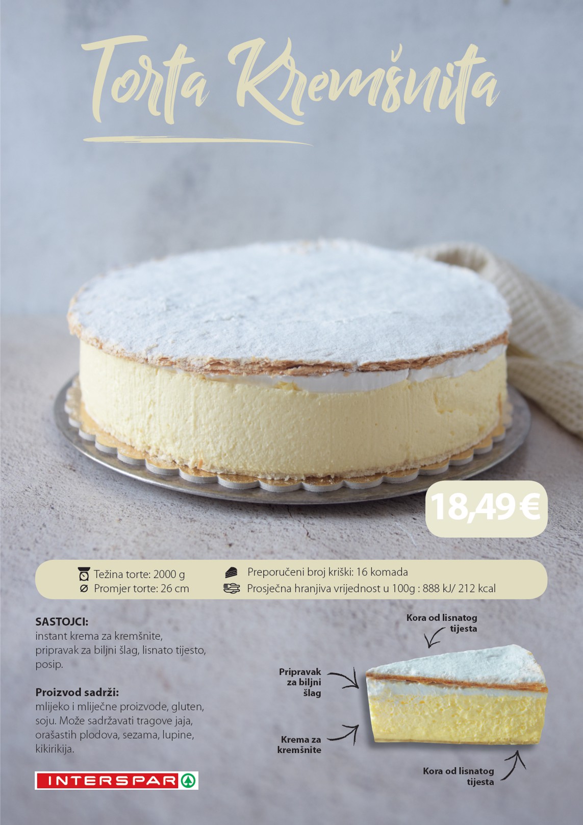 spar - Prelistajte katalog SPAR - Torte, vrijedi od 19.01. do 31.12. - page: 9