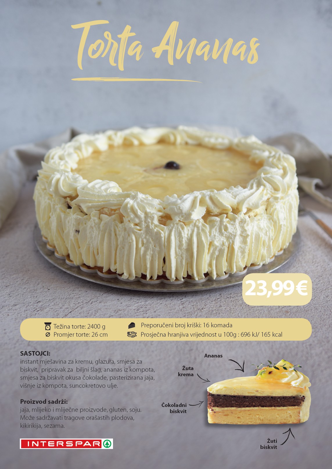 spar - Prelistajte katalog SPAR - Torte, vrijedi od 19.01. do 31.12. - page: 4