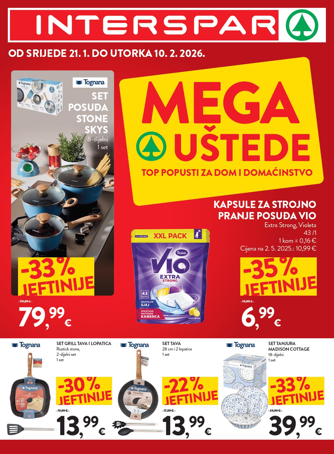 spar - Prelistajte katalog SPAR - Mega uštede, vrijedi od 21.01. do 10.02.