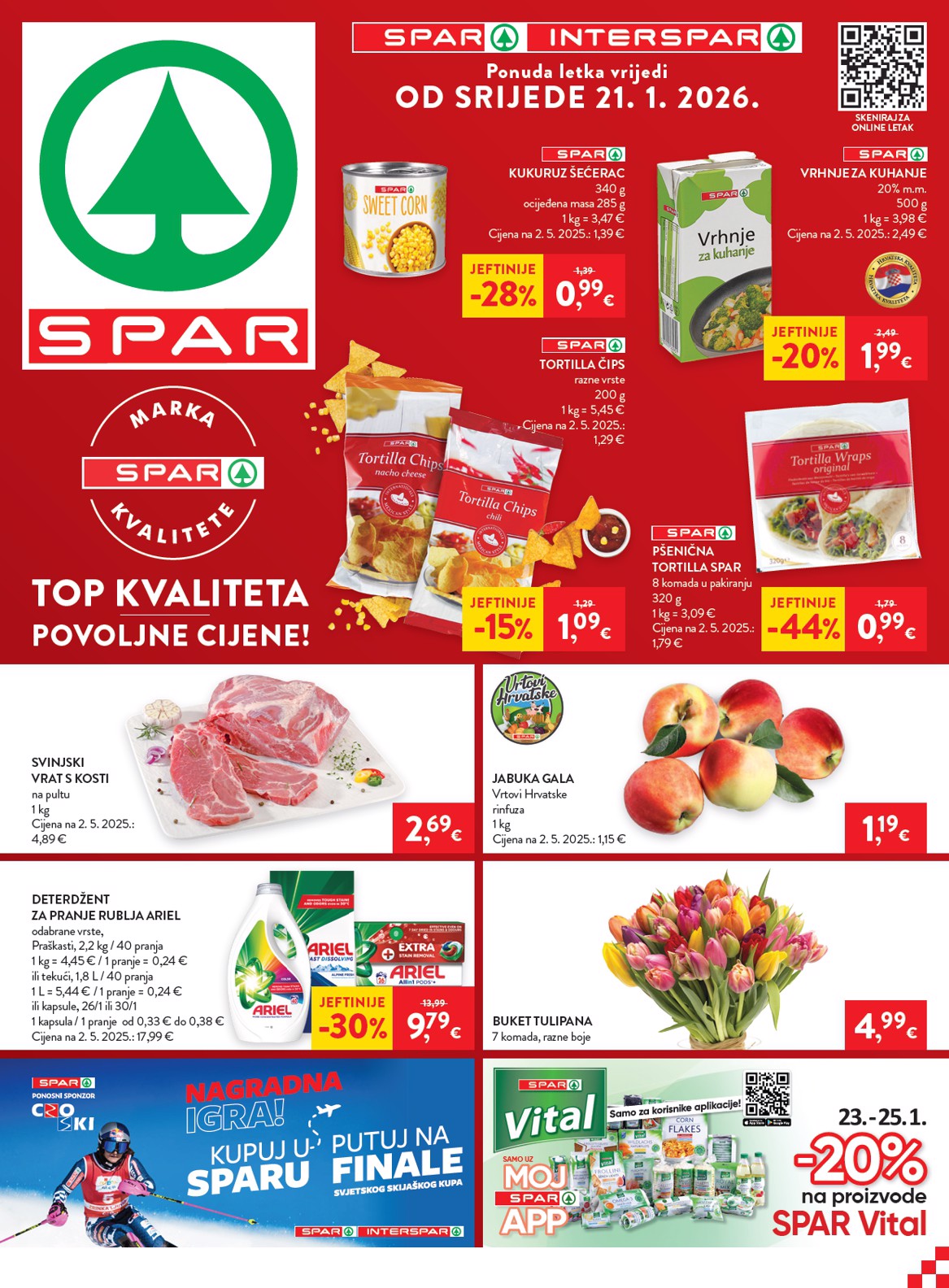 spar - Prelistajte katalog SPAR, vrijedi od 21.01. do 27.01.