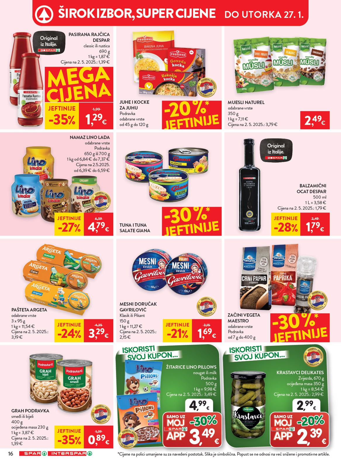 spar - Prelistajte katalog SPAR, vrijedi od 21.01. do 27.01. - page: 19