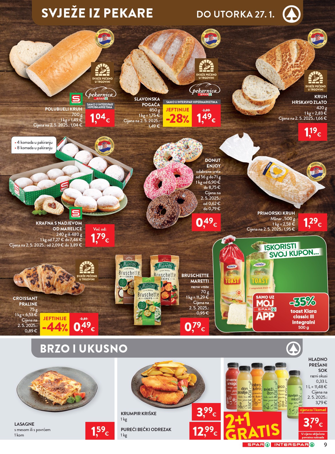 spar - Prelistajte katalog SPAR, vrijedi od 21.01. do 27.01. - page: 9