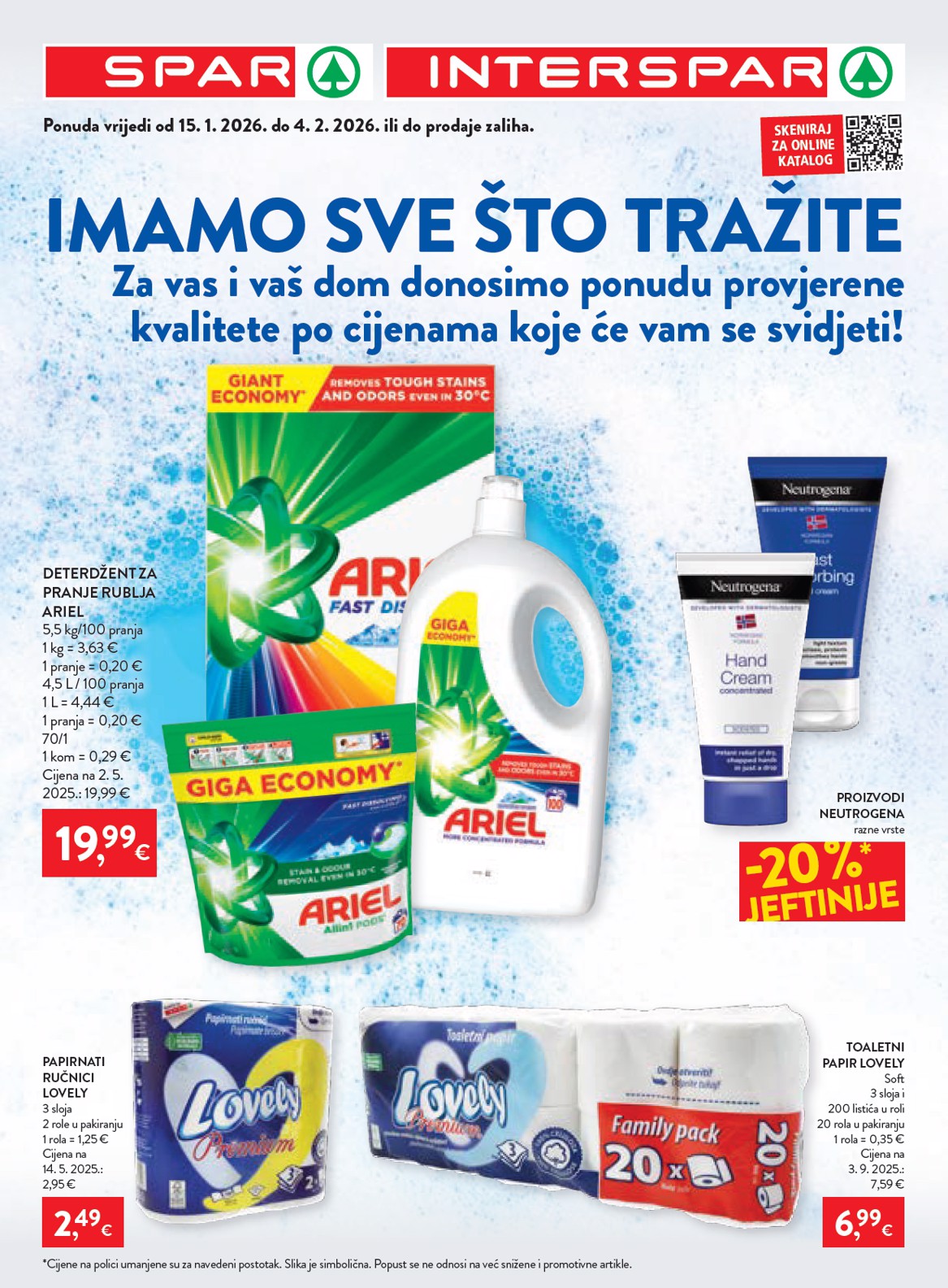 spar - Prelistajte katalog SPAR - S-Budget, vrijedi od 15.01. do 04.02.