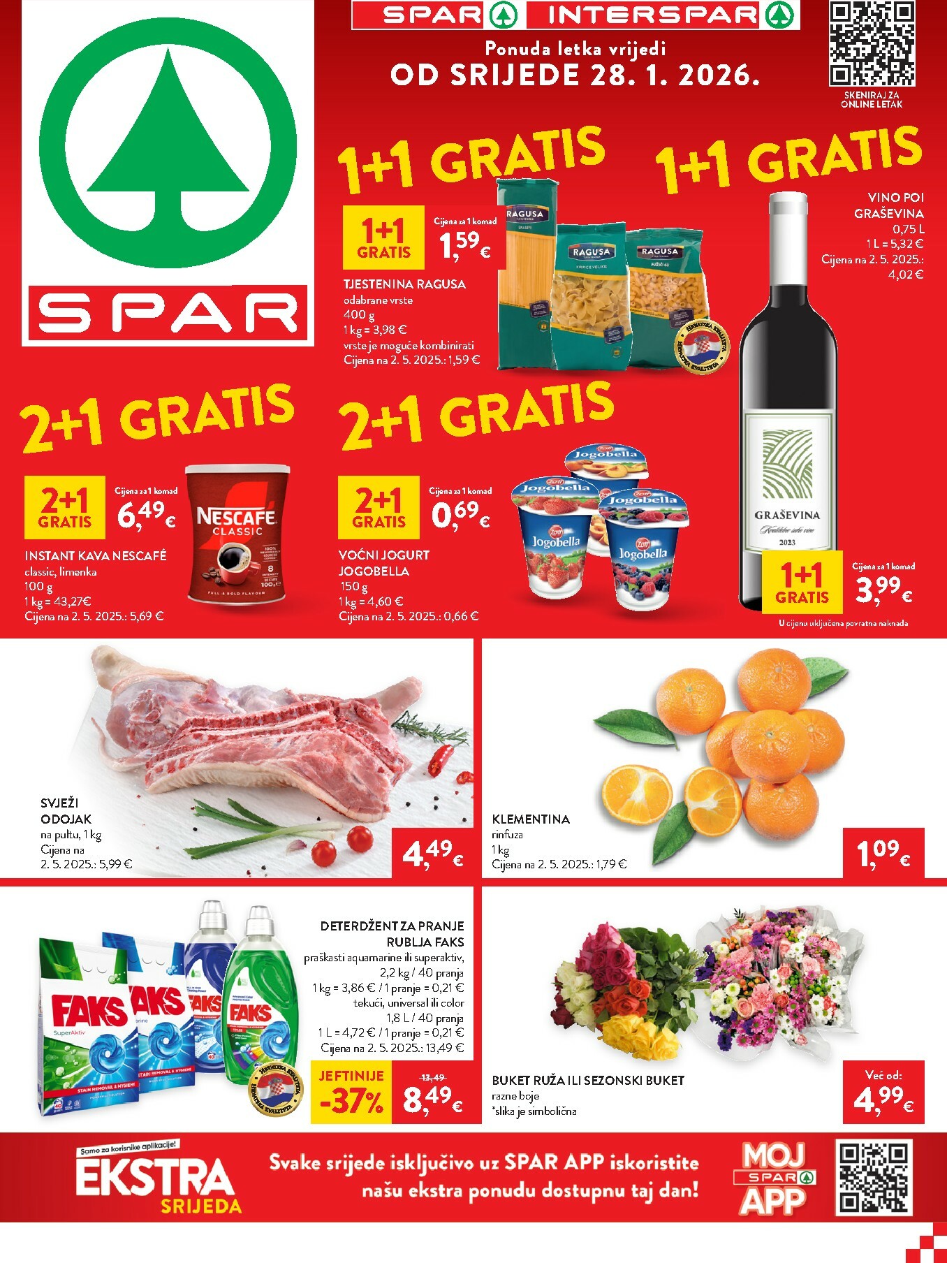 spar - Prelistajte katalog SPAR, vrijedi od 28.01. do 03.02.