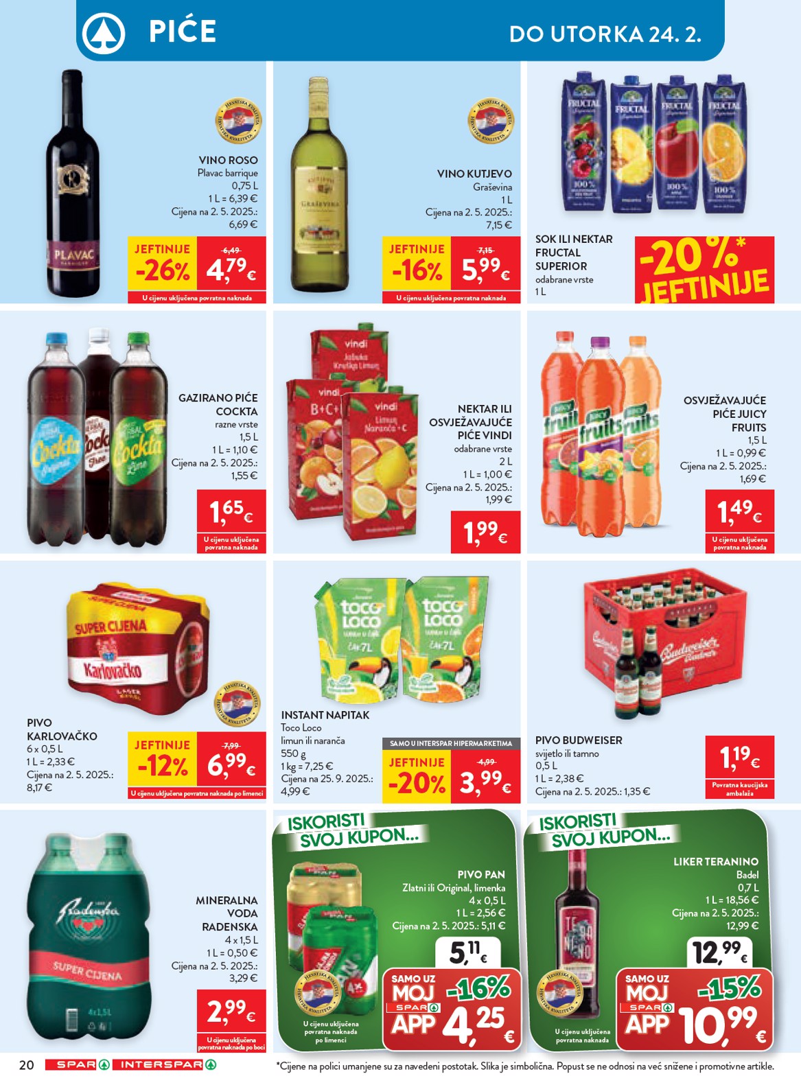 spar - Prelistajte katalog SPAR, vrijedi od 18.02.2026 do 24.02.2026 - page: 23