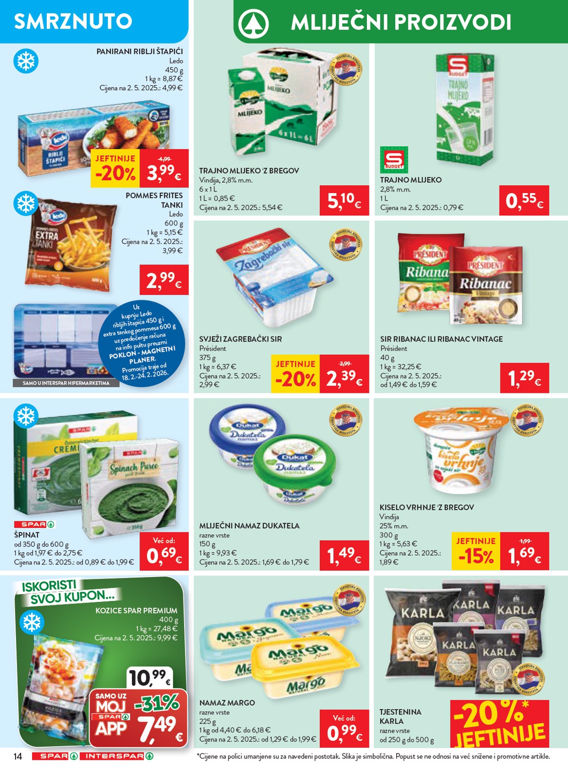 spar - Prelistajte katalog SPAR, vrijedi od 18.02.2026 do 24.02.2026 - page: 18