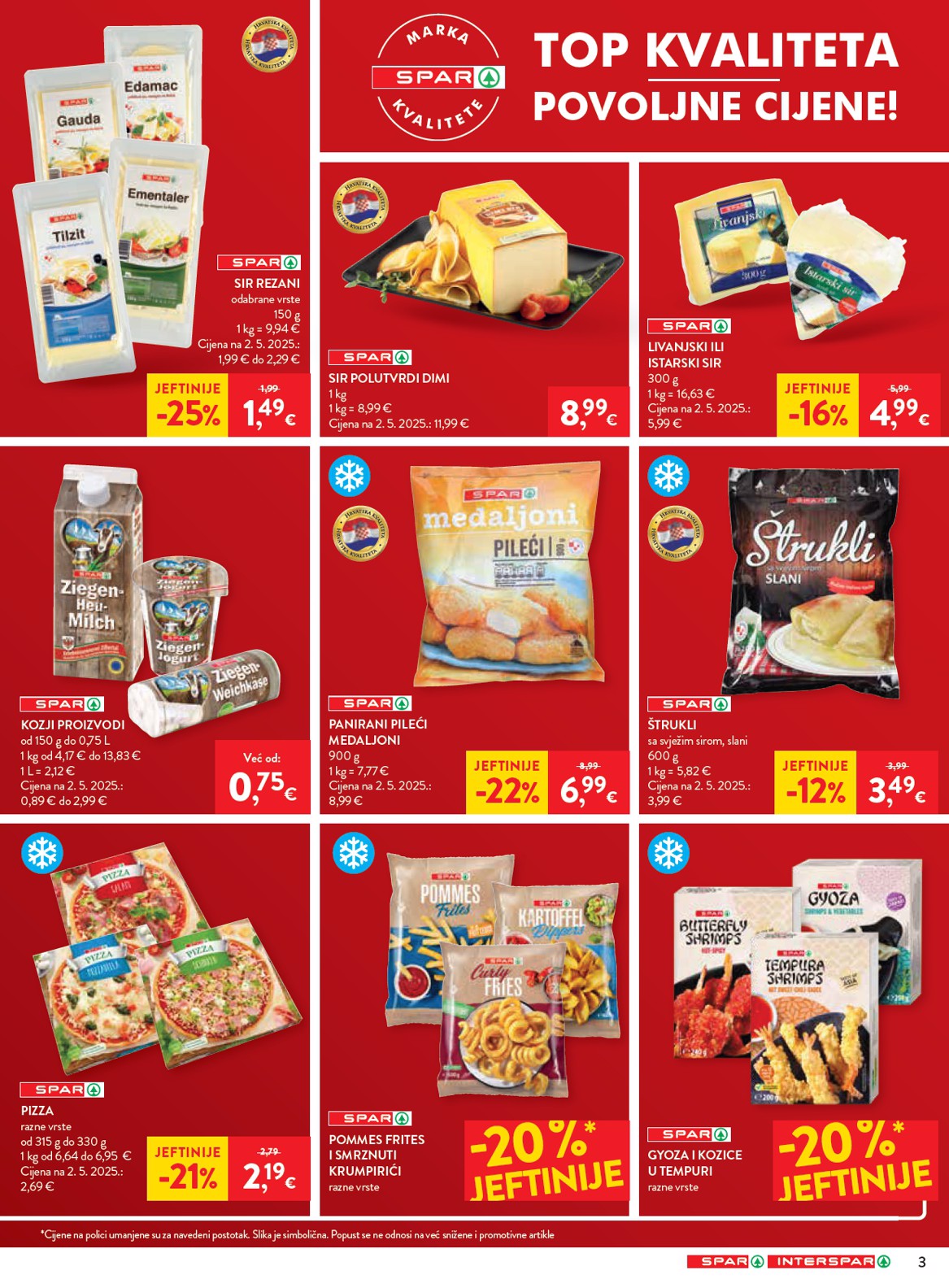 spar - Prelistajte katalog SPAR - Megabon, vrijedi od 25.02.2026 do 10.03.2026 - page: 3