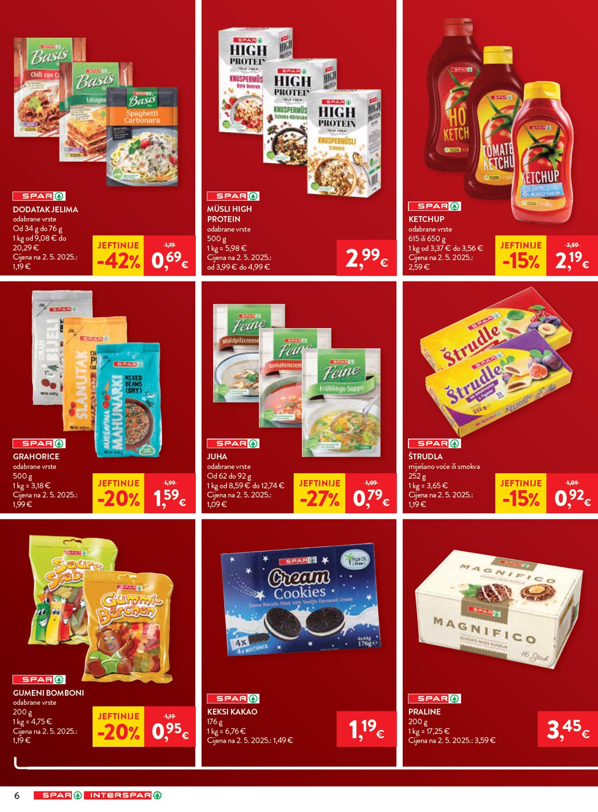 spar - Prelistajte katalog SPAR - Megabon, vrijedi od 25.02.2026 do 10.03.2026 - page: 6