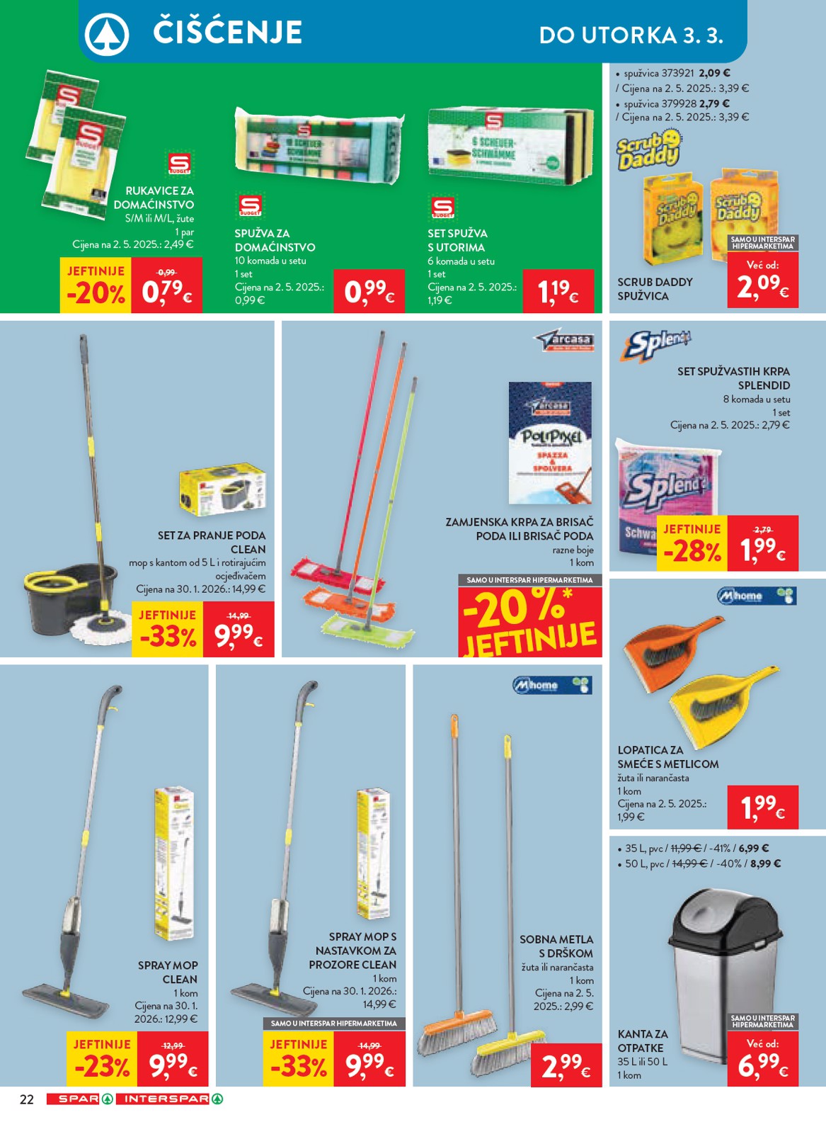 spar - Prelistajte katalog SPAR - Neprehrane, vrijedi od 25.02.2026 do 03.03.2026 - page: 3