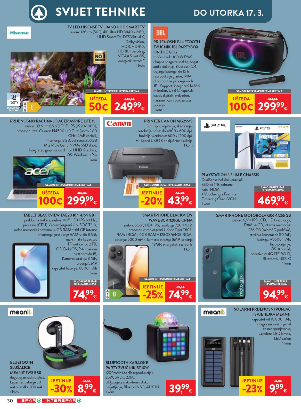 spar - Prelistajte katalog SPAR, vrijedi od 04.03.2026 do 10.03.2026 - page: 37