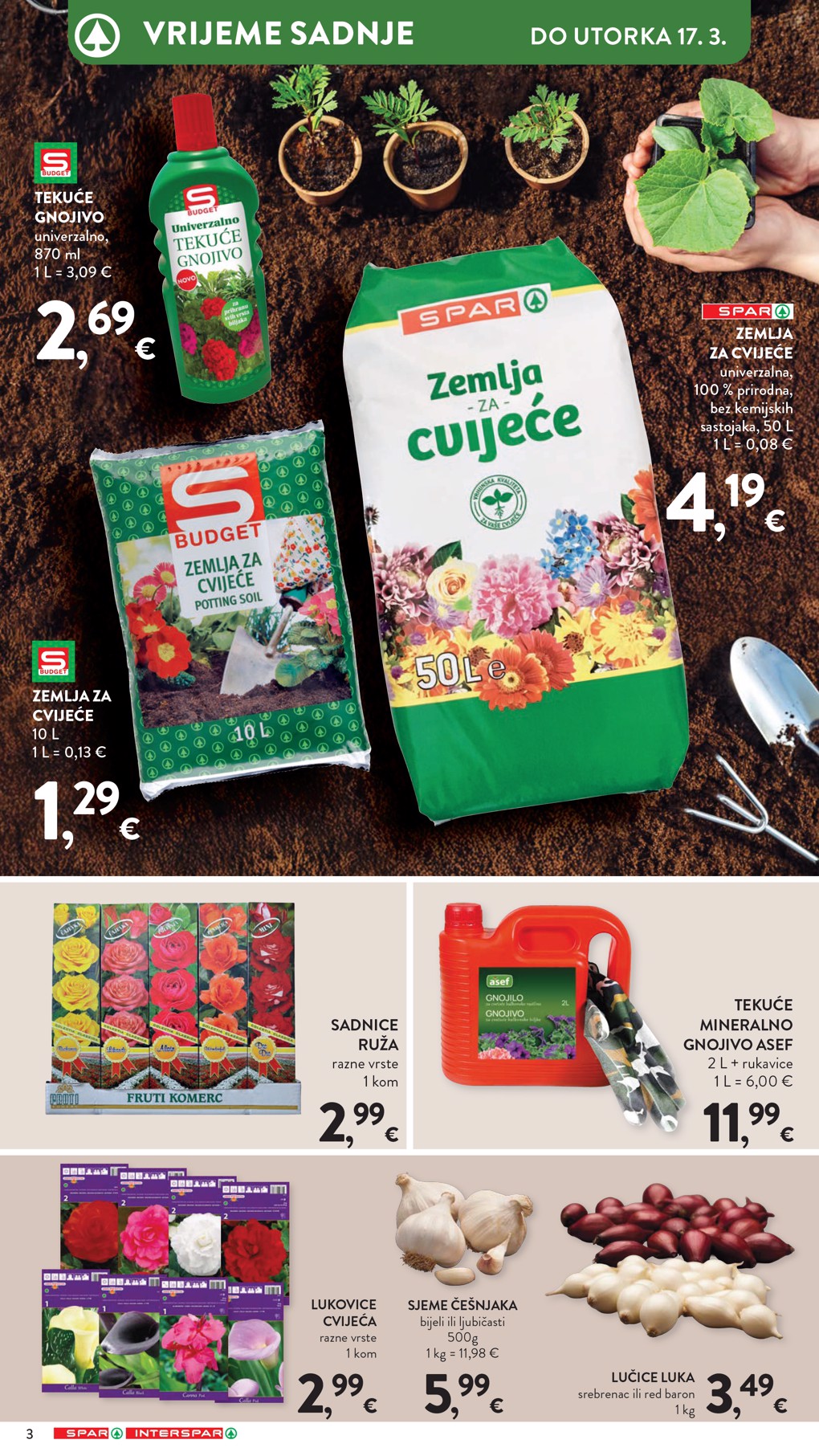 spar - Prelistajte katalog SPAR - Katalog proljeće, vrijedi od 18.02.2026 do 17.03.2026 - page: 3