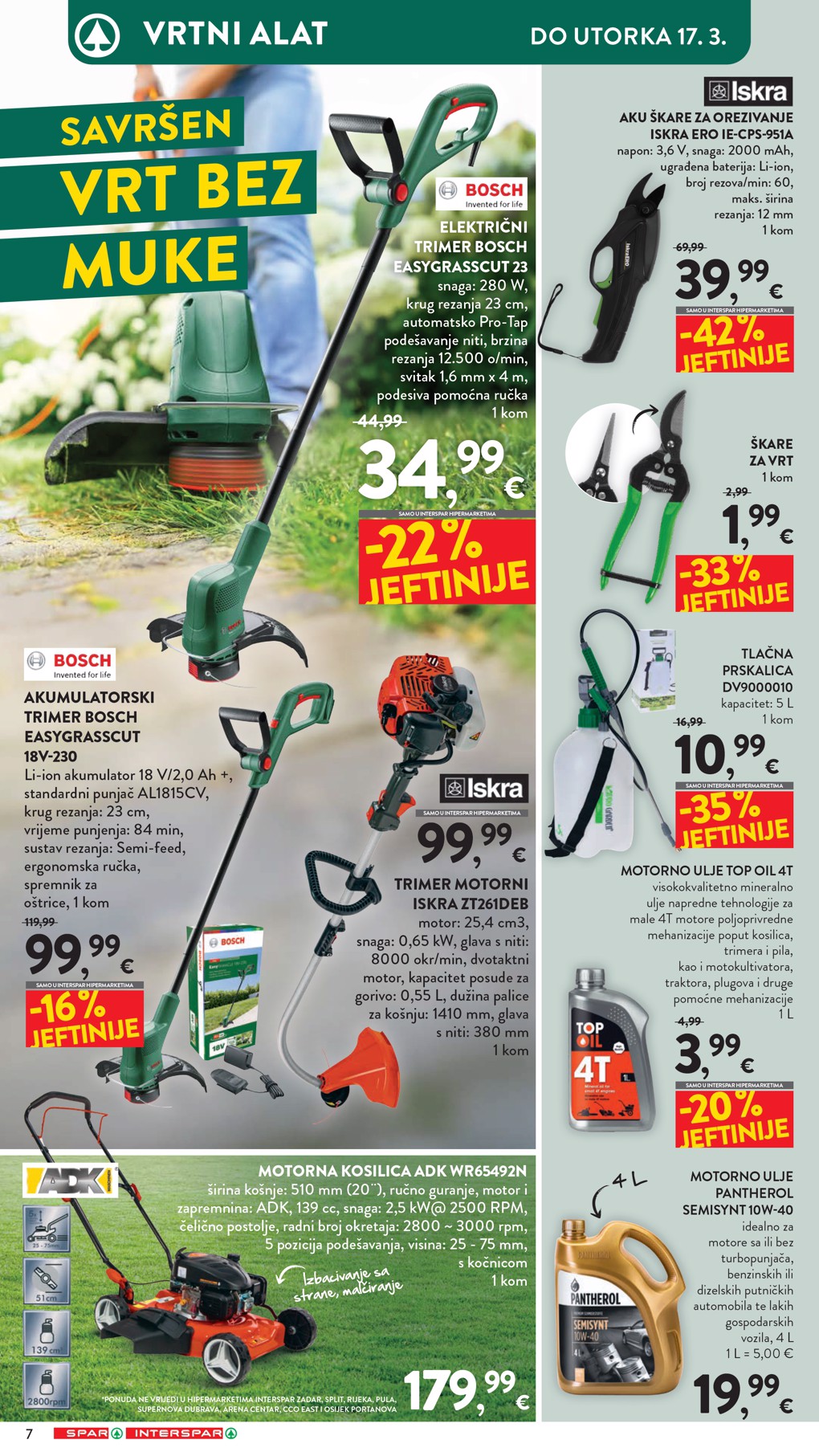 spar - Prelistajte katalog SPAR - Katalog proljeće, vrijedi od 18.02.2026 do 17.03.2026 - page: 7