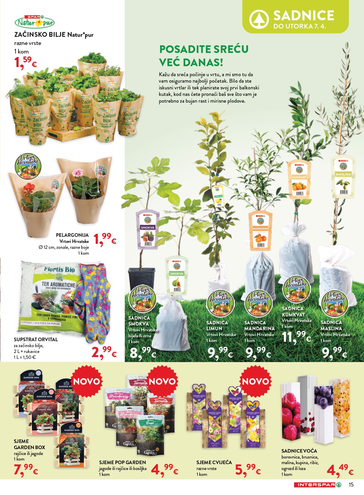 spar - Prelistajte katalog SPAR - Kućanstvo, vrijedi od 04.03.2026 do 07.04.2026 - page: 15