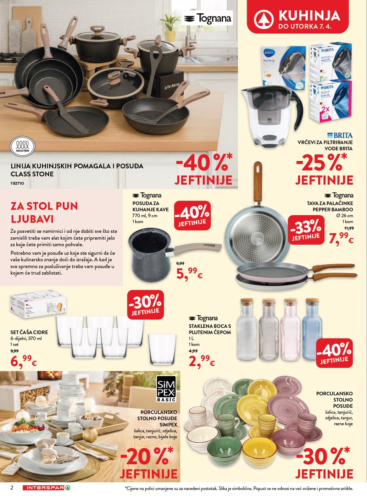 spar - Prelistajte katalog SPAR - Kućanstvo, vrijedi od 04.03.2026 do 07.04.2026 - page: 2