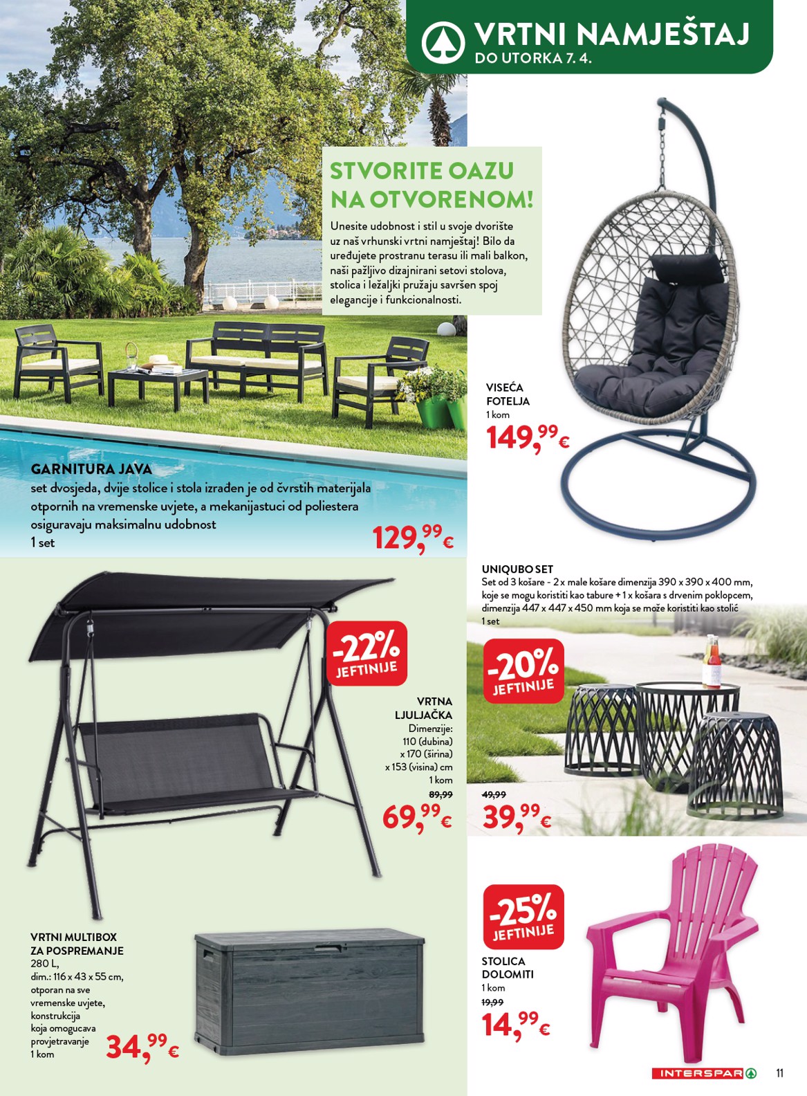 spar - Prelistajte katalog SPAR - Kućanstvo, vrijedi od 04.03.2026 do 07.04.2026 - page: 11