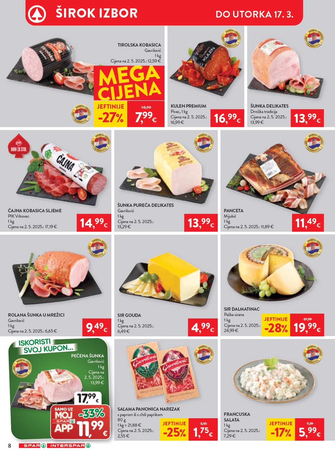 spar - Prelistajte katalog SPAR, vrijedi od 11.03.2026 do 24.03.2026 - page: 9