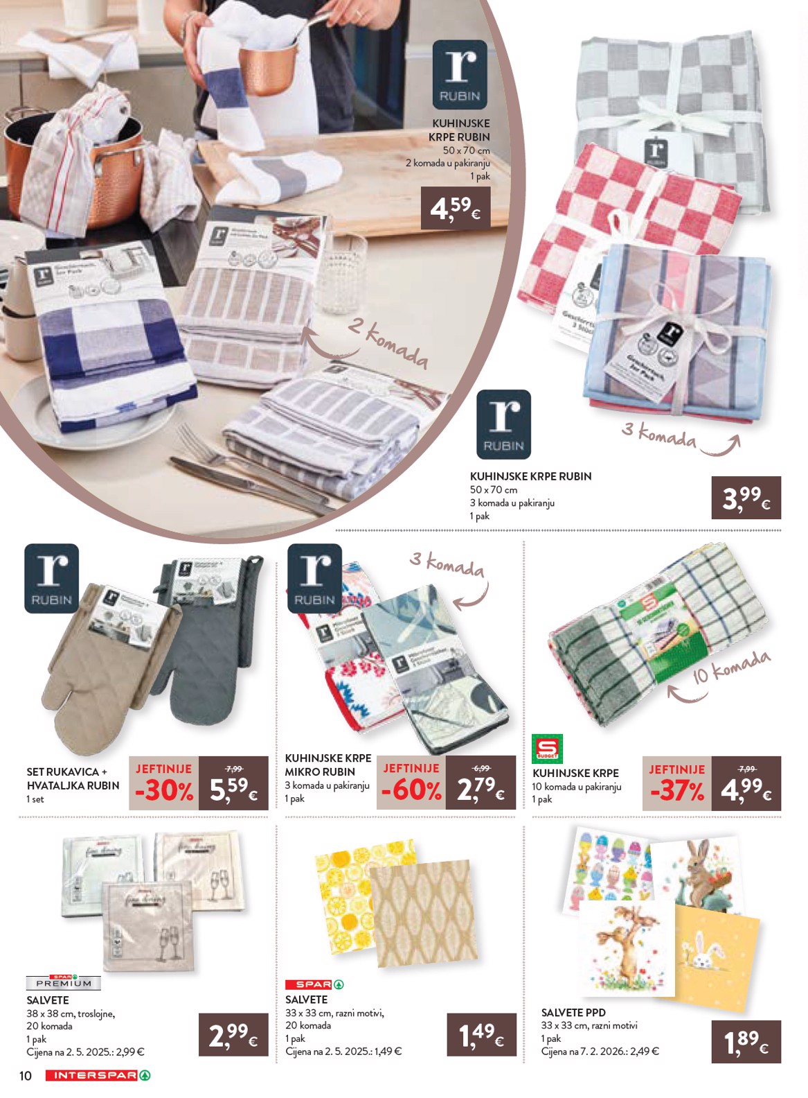 spar - Prelistajte katalog SPAR - Katalog pečenje, vrijedi od 12.03.2026 do 04.04.2026 - page: 10