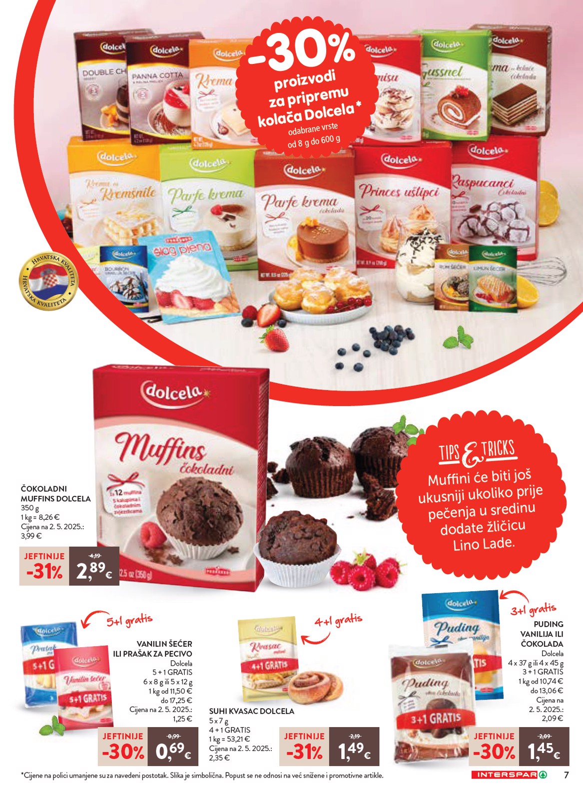 spar - Prelistajte katalog SPAR - Katalog pečenje, vrijedi od 12.03.2026 do 04.04.2026 - page: 7