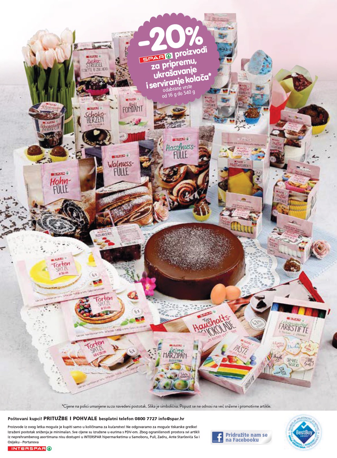 spar - Prelistajte katalog SPAR - Katalog pečenje, vrijedi od 12.03.2026 do 04.04.2026 - page: 16