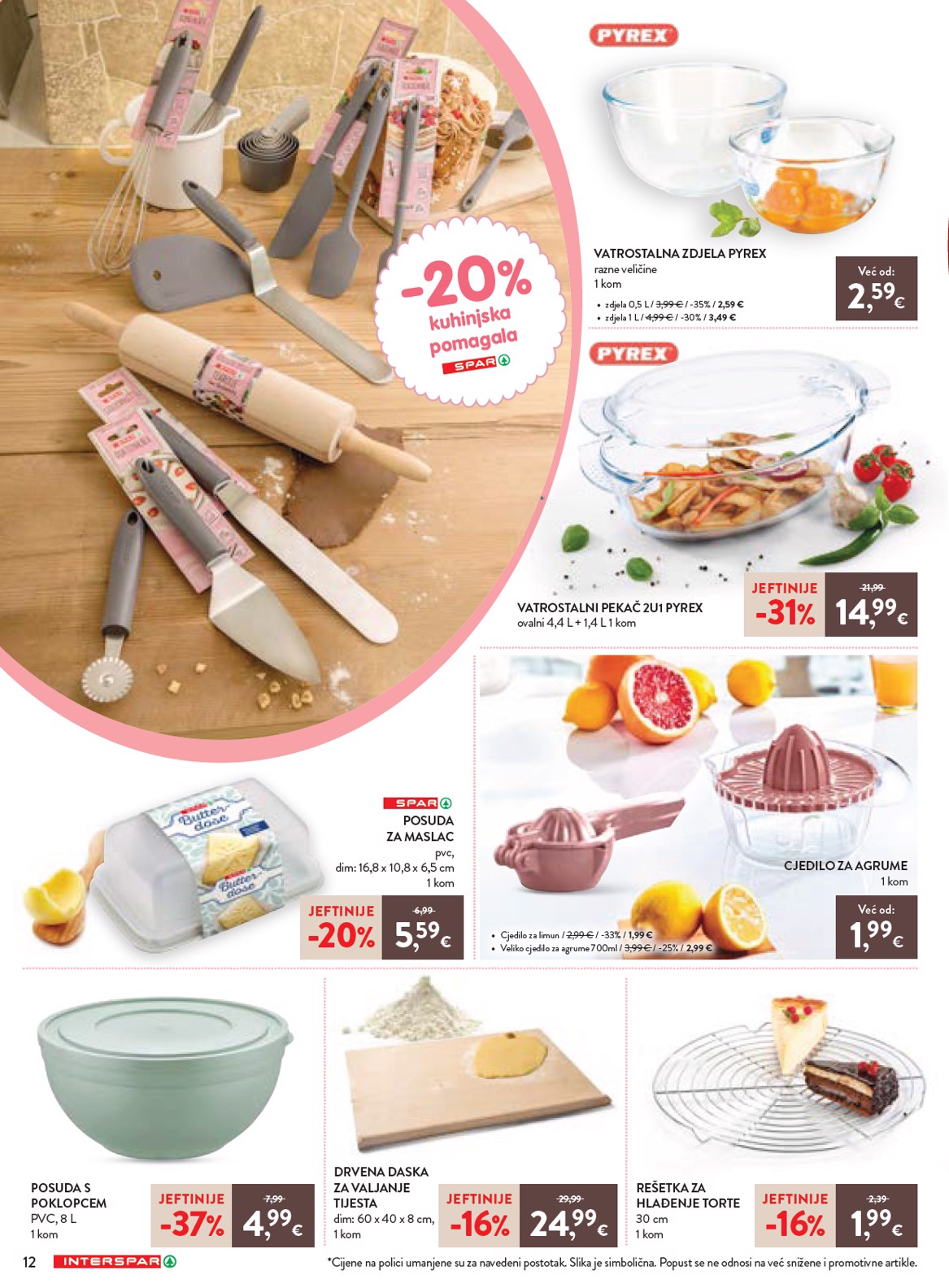 spar - Prelistajte katalog SPAR - Katalog pečenje, vrijedi od 12.03.2026 do 04.04.2026 - page: 12