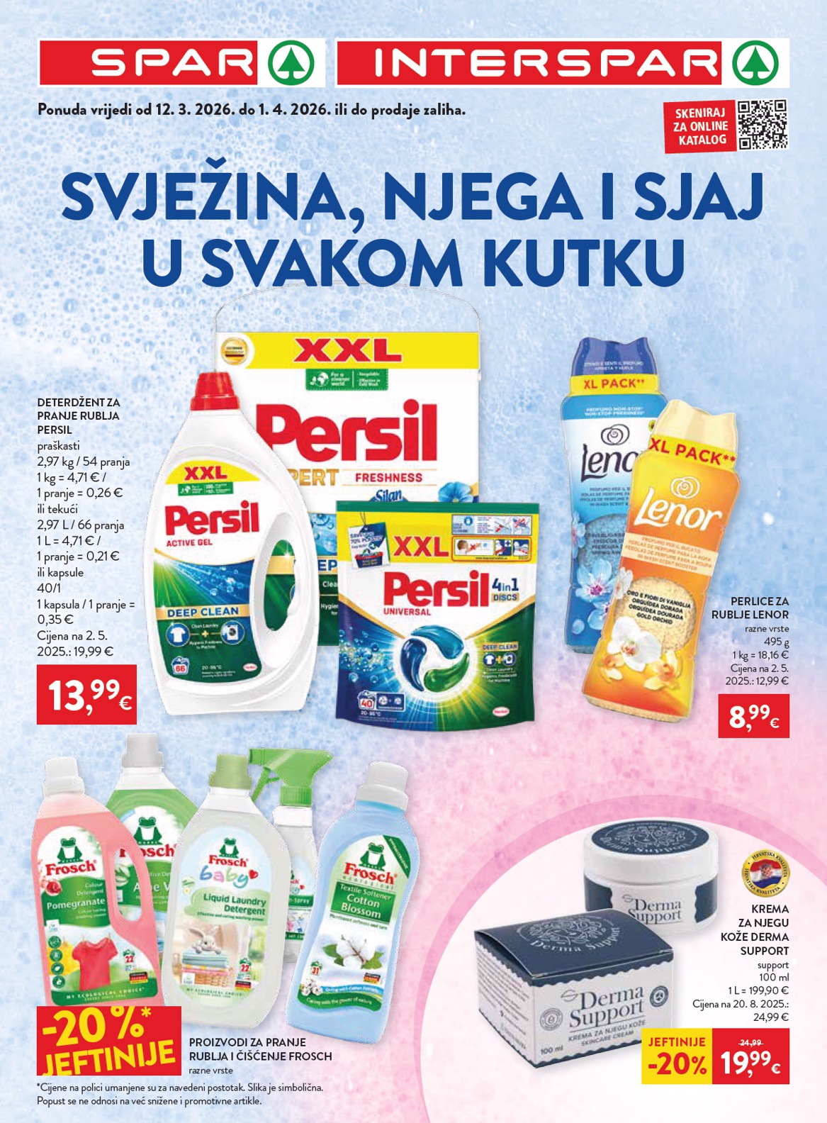 spar - Prelistajte katalog SPAR - Katalog neprehrana, vrijedi od 12.03.2026 do 01.04.2026