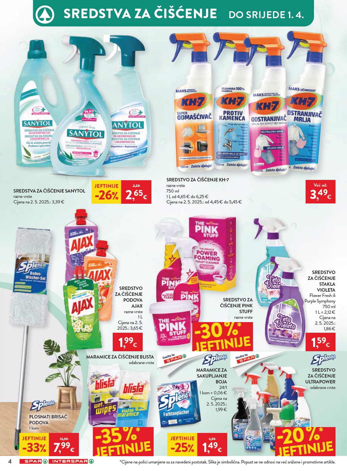 spar - Prelistajte katalog SPAR - Katalog neprehrana, vrijedi od 12.03.2026 do 01.04.2026 - page: 4